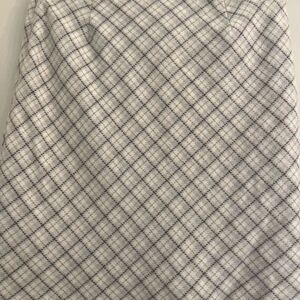 Cream A-Line Skirt